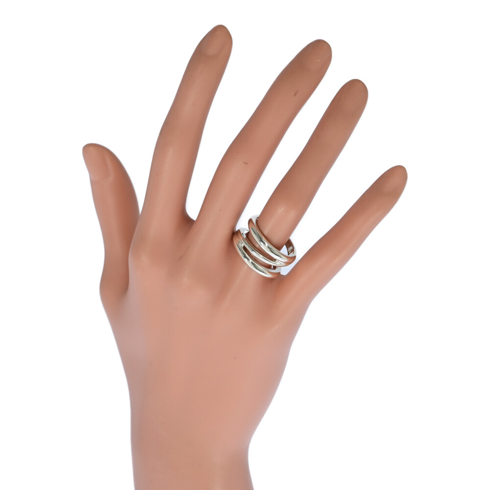 楽天市場】TIFFANY＆Co. ティファニー オープンダイアグナル リング