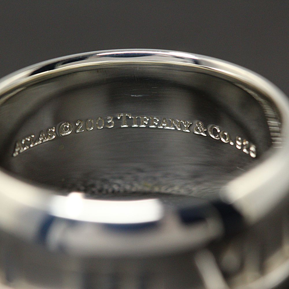 楽天市場】ティファニー アトラス ワイドリング 指輪/Sv925-7.9g/13号