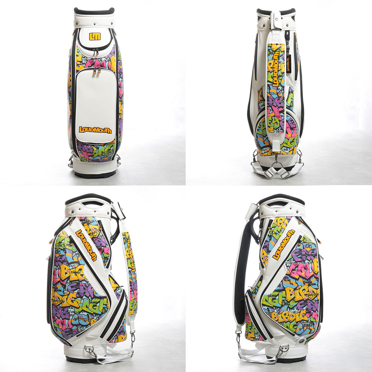 楽天市場】ラウドマウス ゴルフ キャディバッグ カート型 9.5型 4.3kg