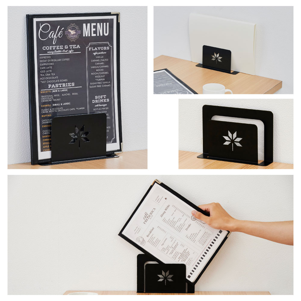 楽天市場】＼クーポン配布中♪／メニューブックスタンド テーブル下 机