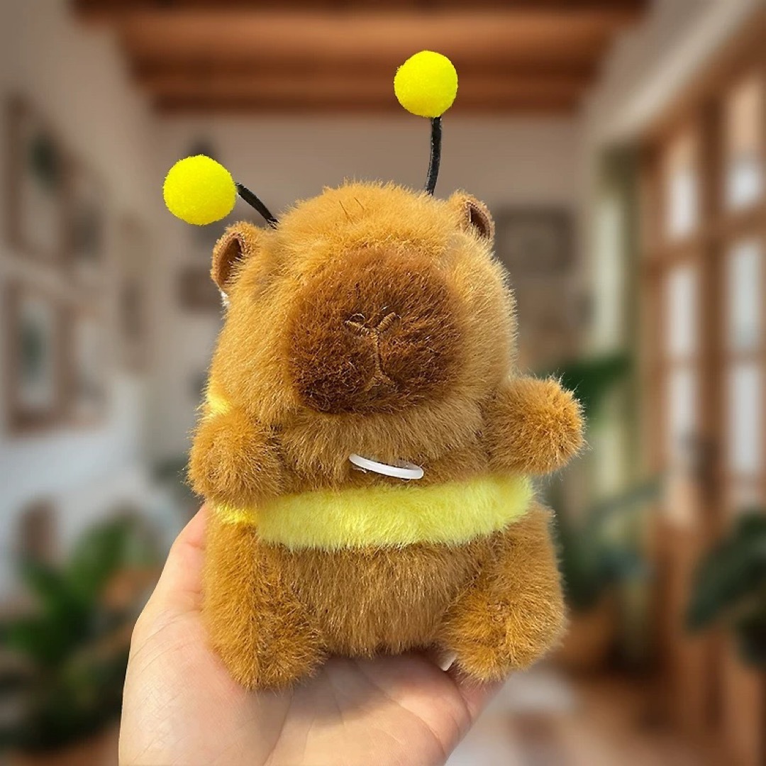 楽天市場】A064314カピバラ ぬいぐるみ キーホルダー 蜂コスチューム