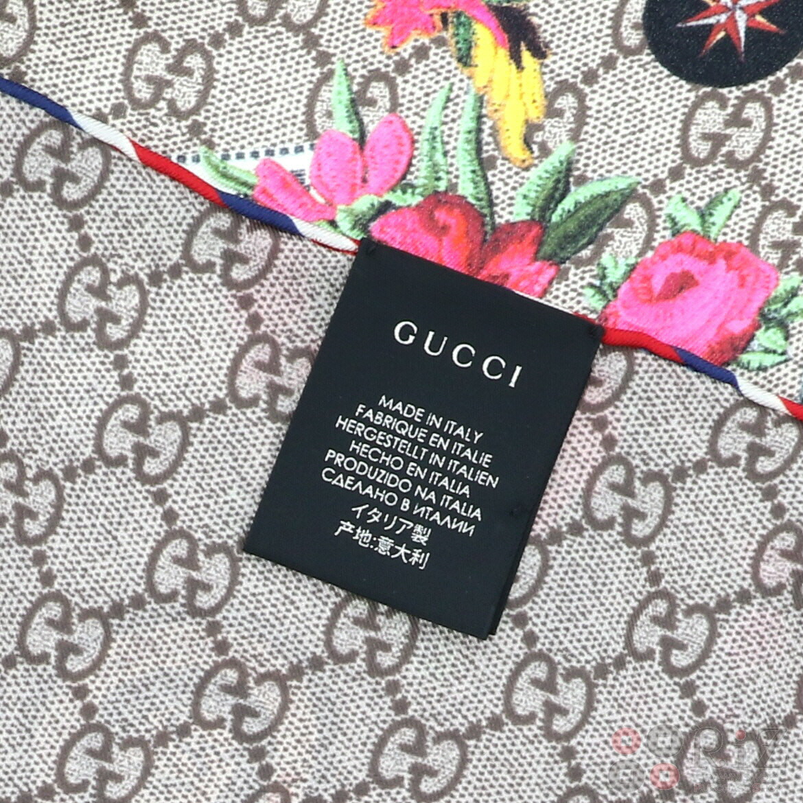楽天市場】【中古】GUCCI （グッチ） ｸｰﾘｴ ﾌﾟﾘﾝﾄ ｼﾙｸ ｽｶｰﾌ 服飾