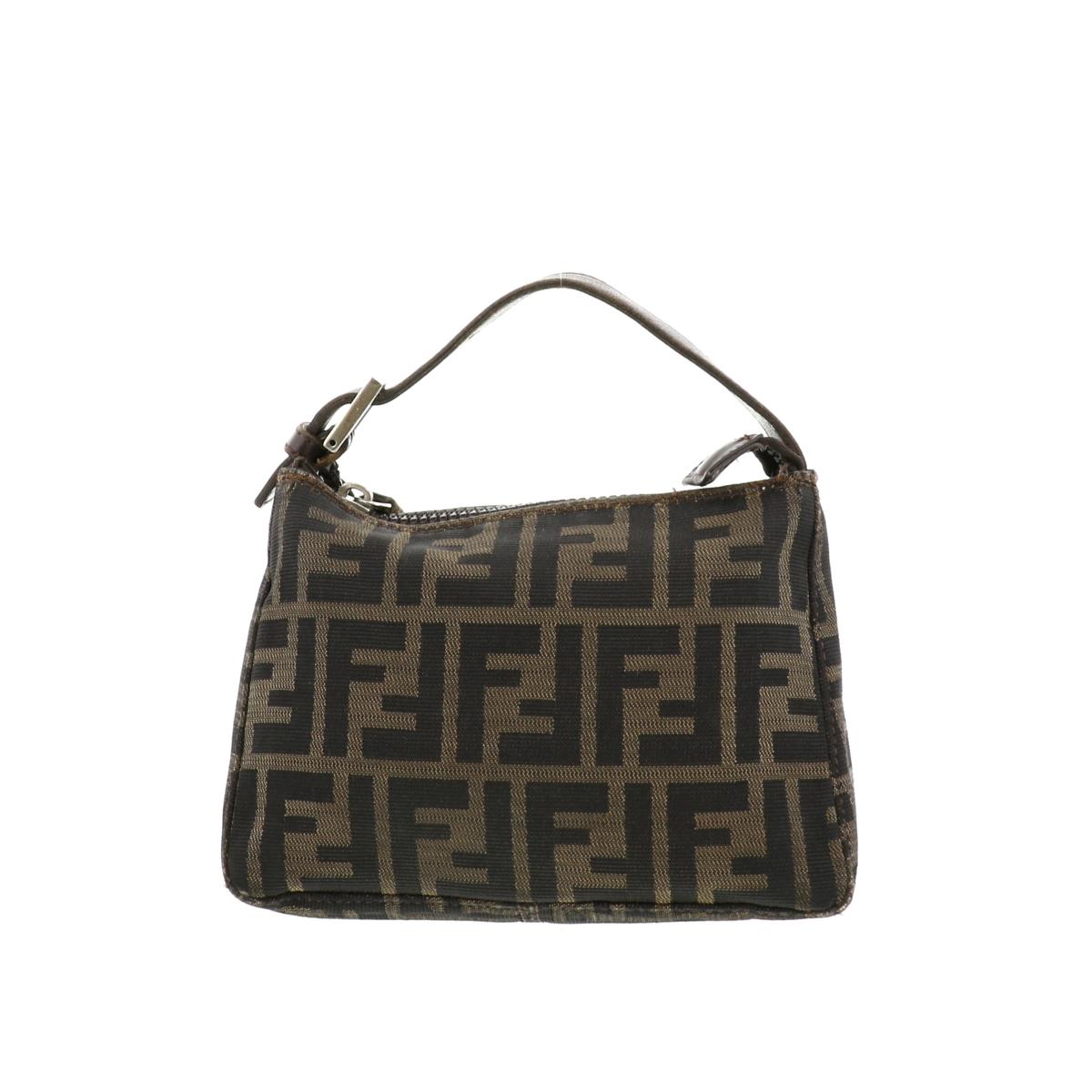 楽天市場】FENDI フェンディ ズッカポーチ ズッカハンドバッグ