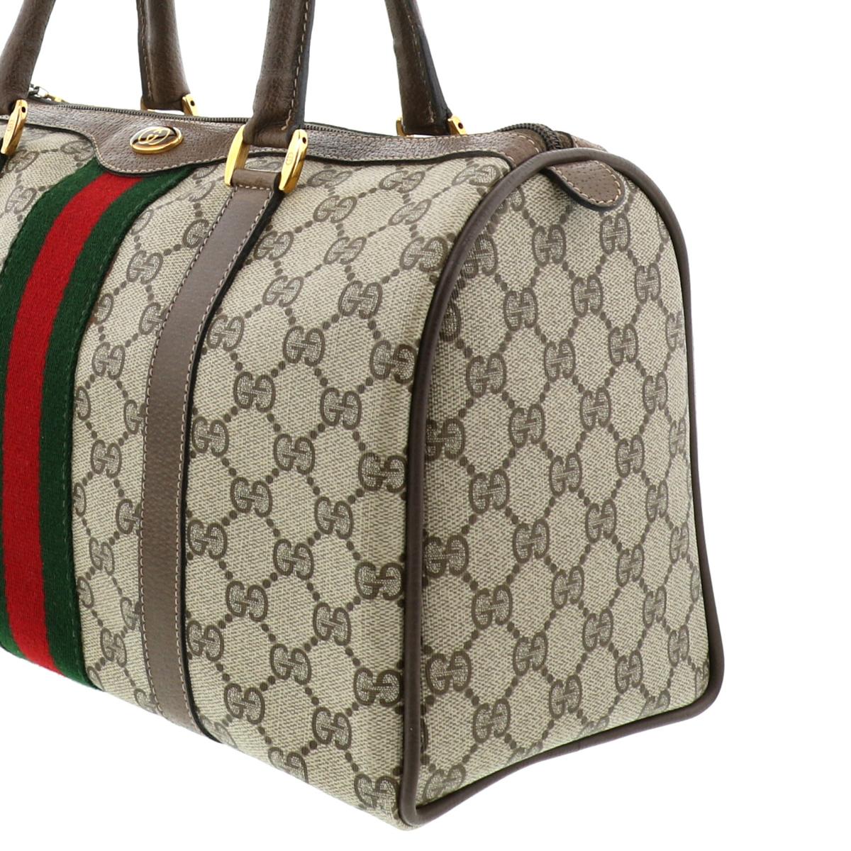 楽天市場】【中古】 GUCCI （グッチ） シェリーライン ボストンバッグ