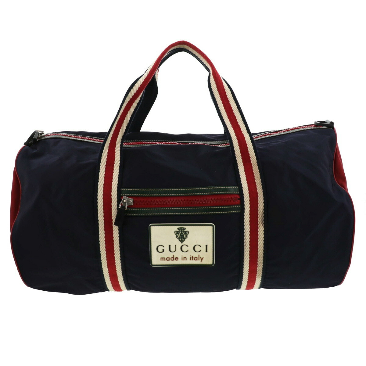 楽天市場】【中古】GUCCI （グッチ） ﾅｲﾛﾝ ﾎﾞｽﾄﾝﾊﾞｯｸﾞ バッグ ボストン