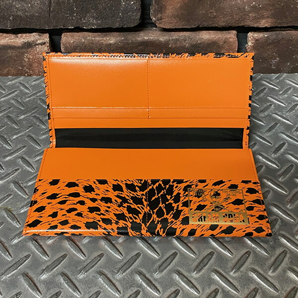 楽天市場】CREAM SODAクリームソーダCSヒョウ柄財布ORANGEPD24GS