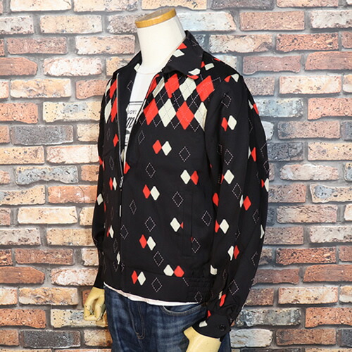 楽天市場】DRY BONES/ドライボーンズ◇Border Argyle Gabardine Jacket