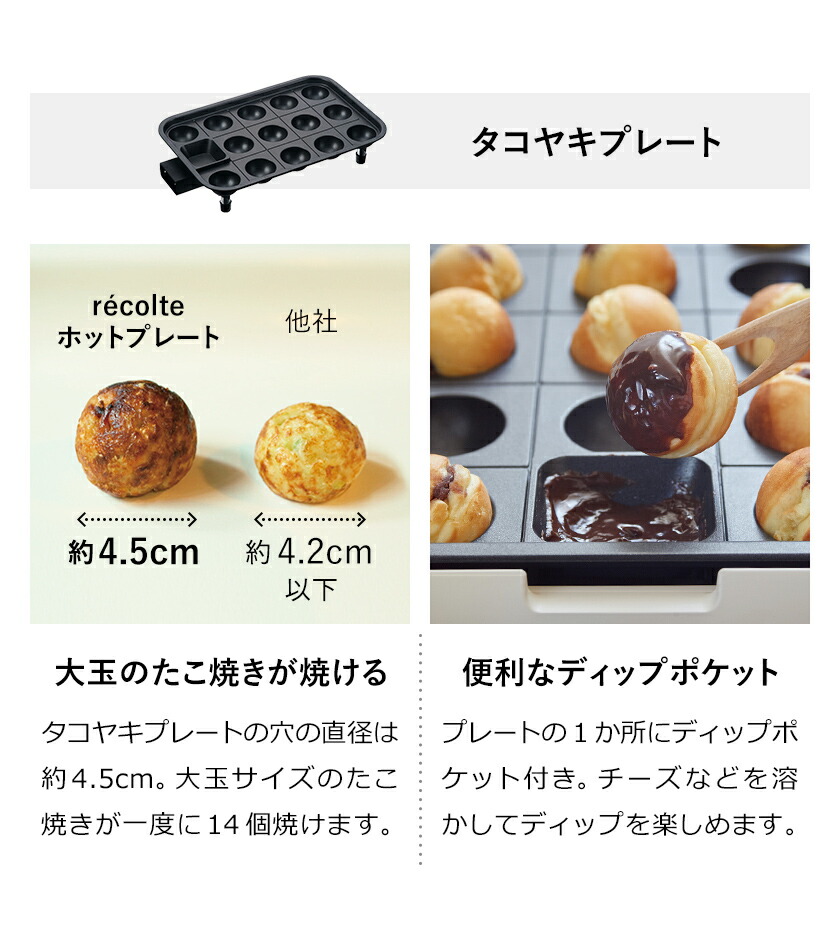 楽天市場】ホットプレート レコルト 深鍋 スチーマー セット【3大特典