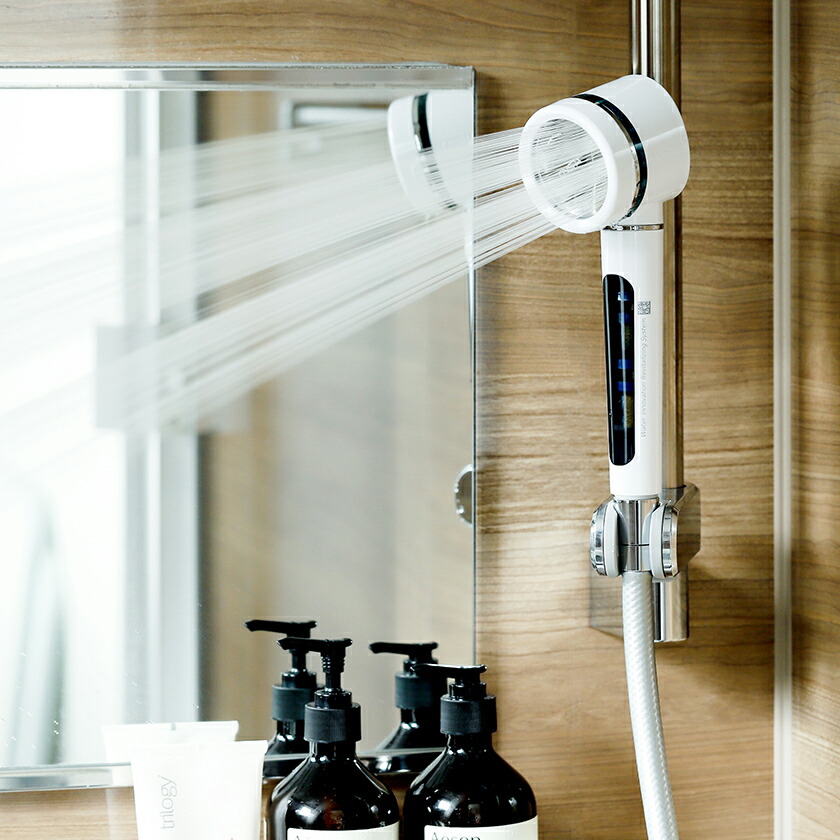 楽天市場】イオンスパ シャワーヘッド 節水 水圧アップ 節水シャワー