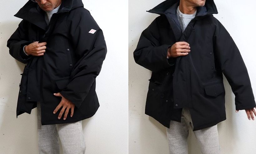 楽天市場】NEW DANTON ダントン N3-B DOWN JACKET ダウン フード