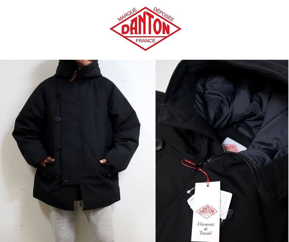 楽天市場】NEW DANTON ダントン N3-B DOWN JACKET ダウン フード