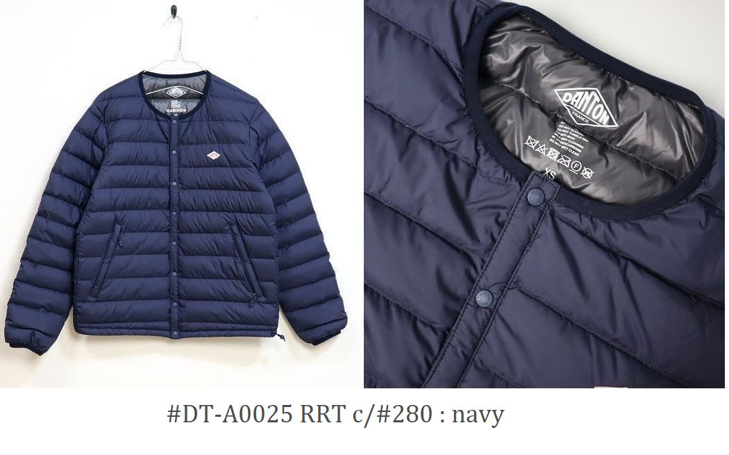 楽天市場】【クーポン対象外】2025秋冬 DANTON ダントン INNER DOWN