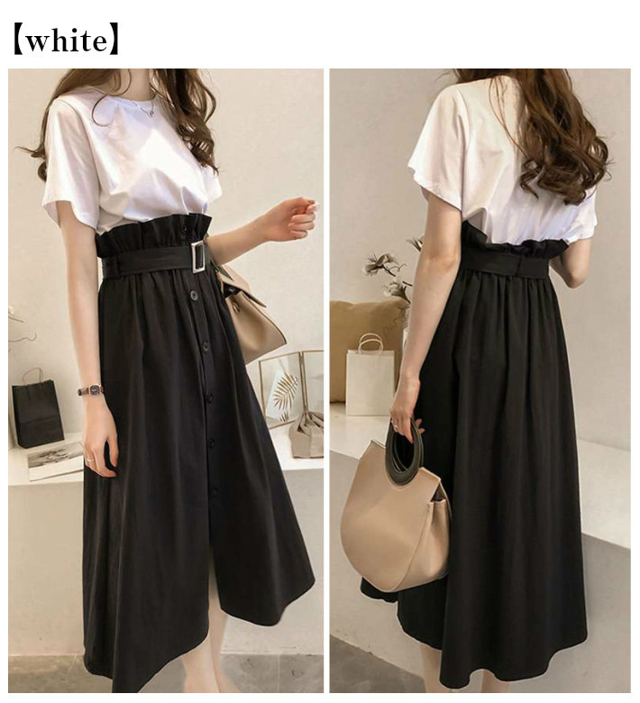 楽天市場】楽天1位【全品送料無料】 Tシャツ スカート 2点