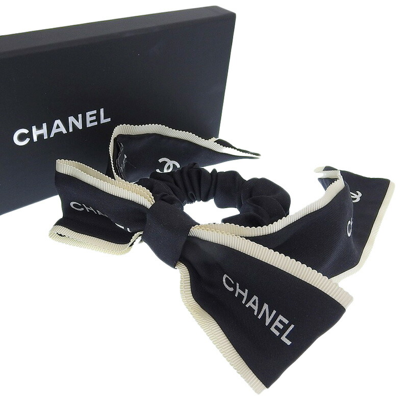 楽天市場】【中古】 シャネル CHANEL ヘアアクセサリー ヘアゴム