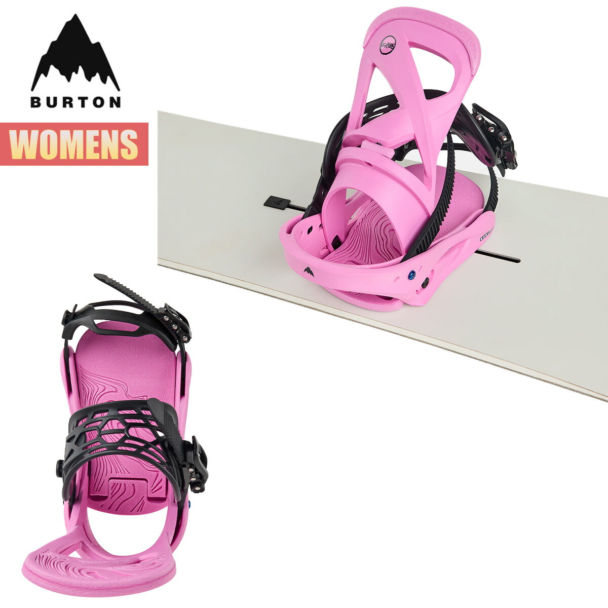 楽天市場】バートン ビンディング レディース 25-26 Burton スクライブ