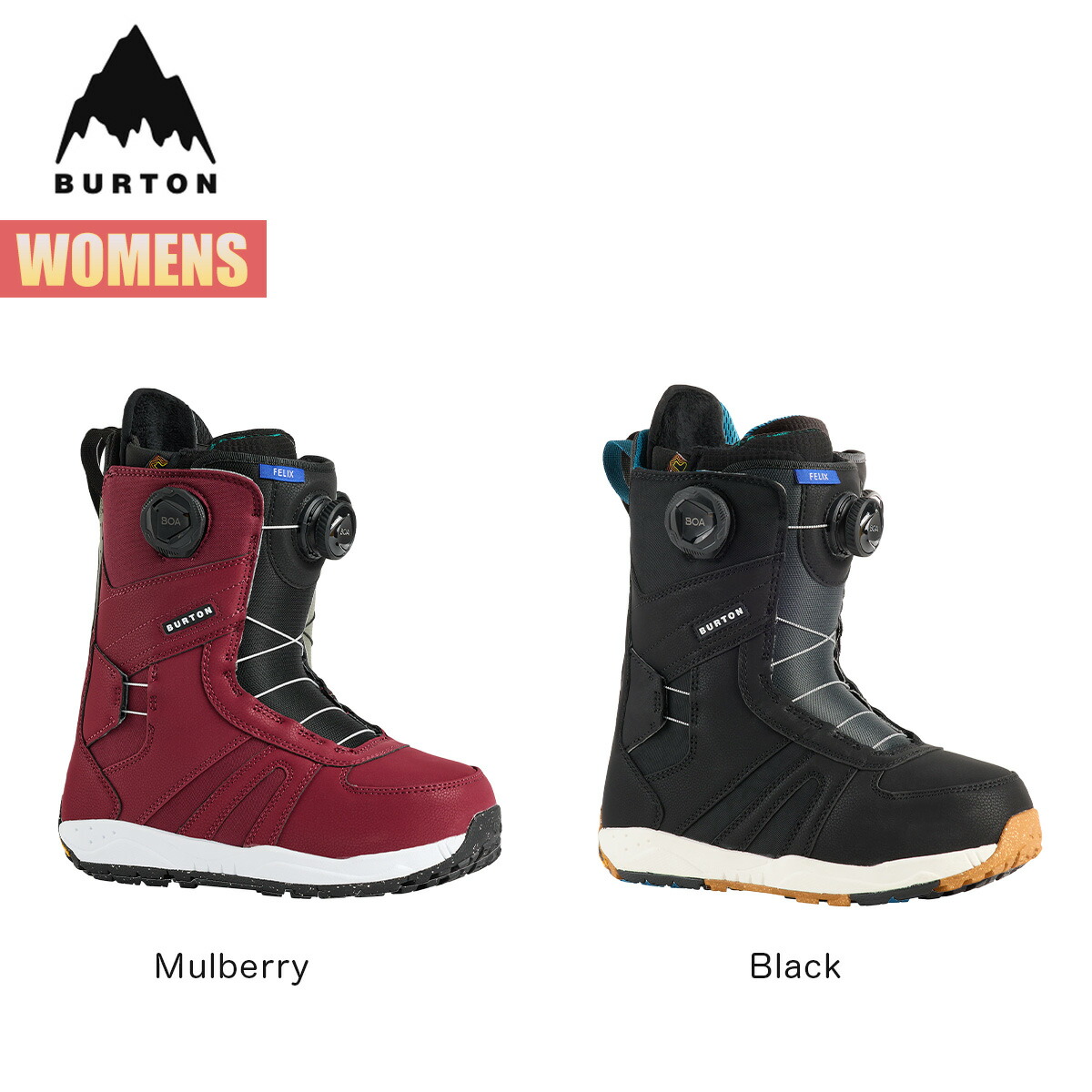 楽天市場】バートン スノーボードブーツ レディース 25-26 Burton