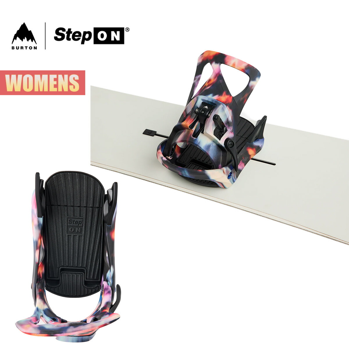楽天市場】バートン ステップオン ビンディング レディース 25-26
