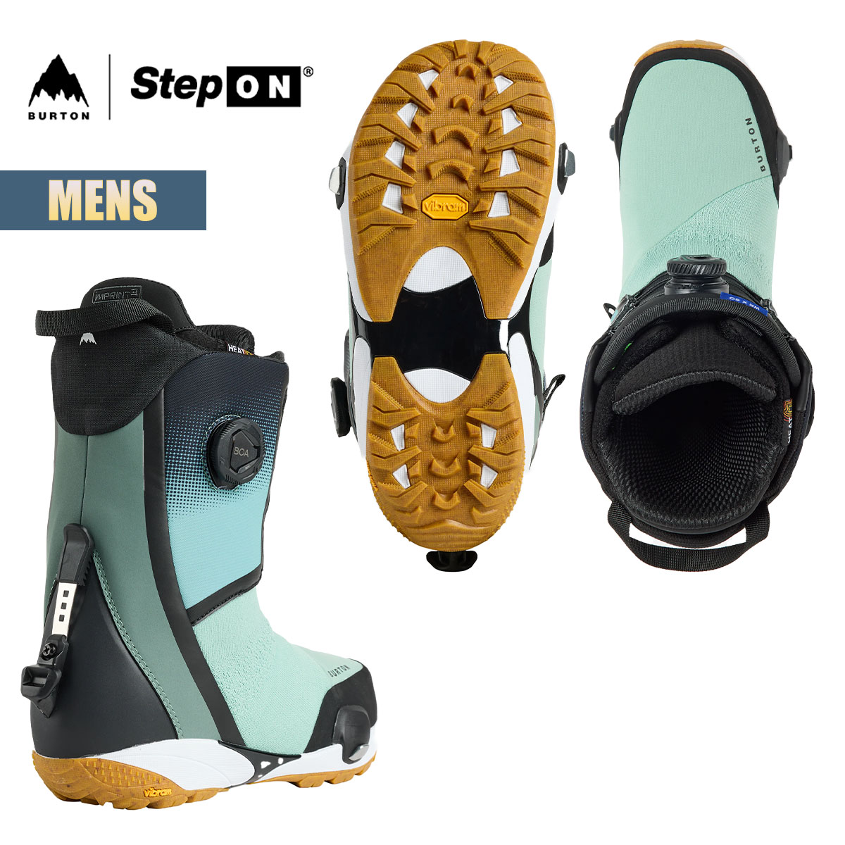 楽天市場】バートン ステップオン ブーツ メンズ 25-26 Burton