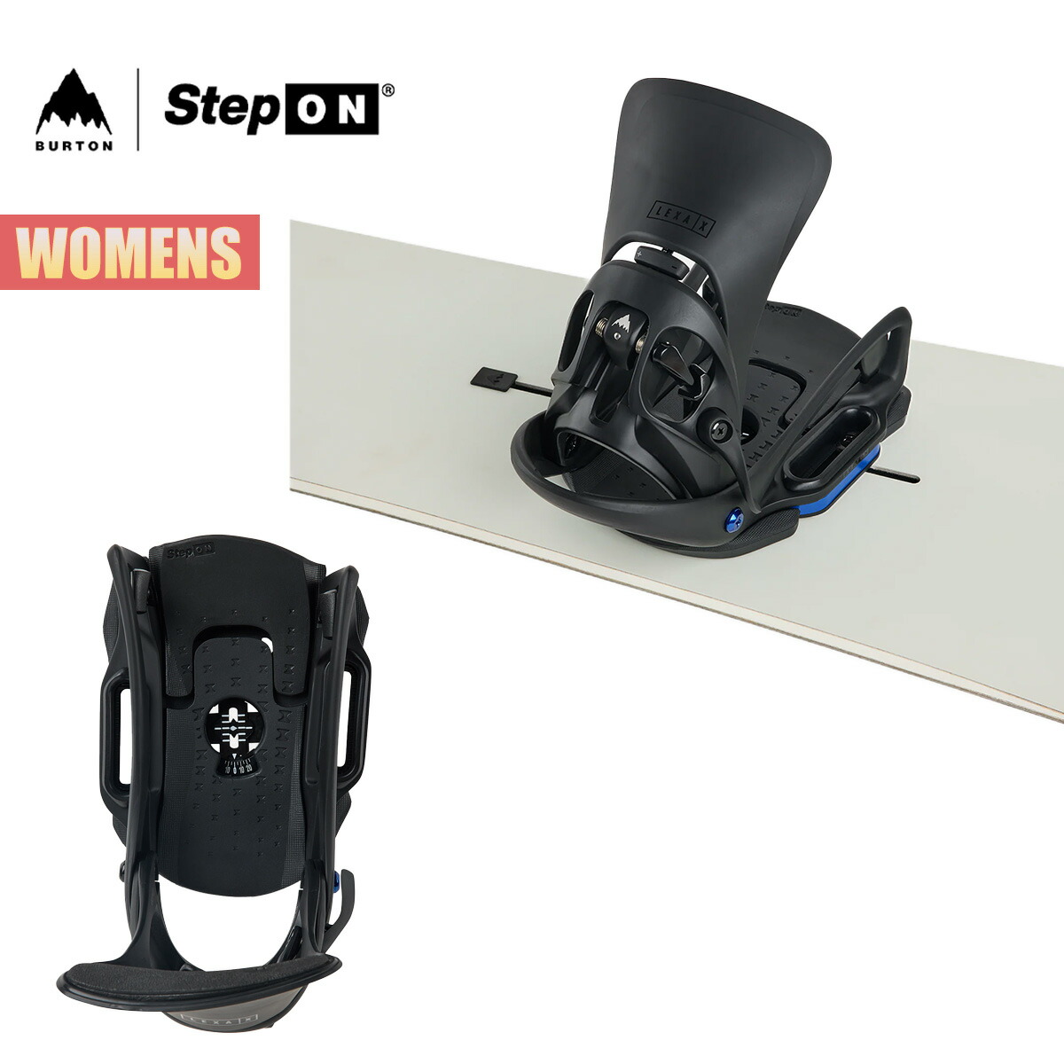 楽天市場】バートン ステップオン ビンディング レディース 25-26