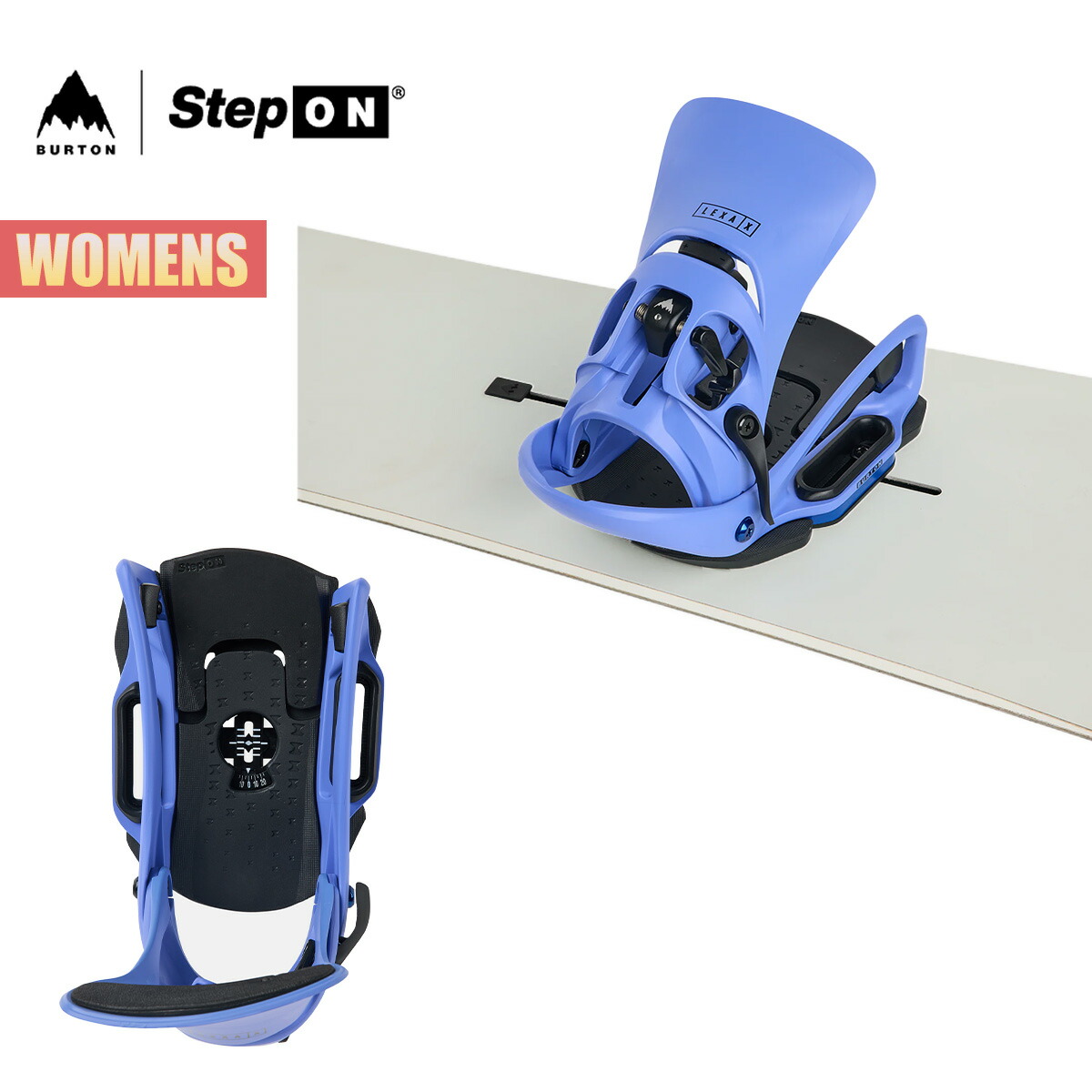 楽天市場】バートン ステップオン ビンディング レディース 25-26