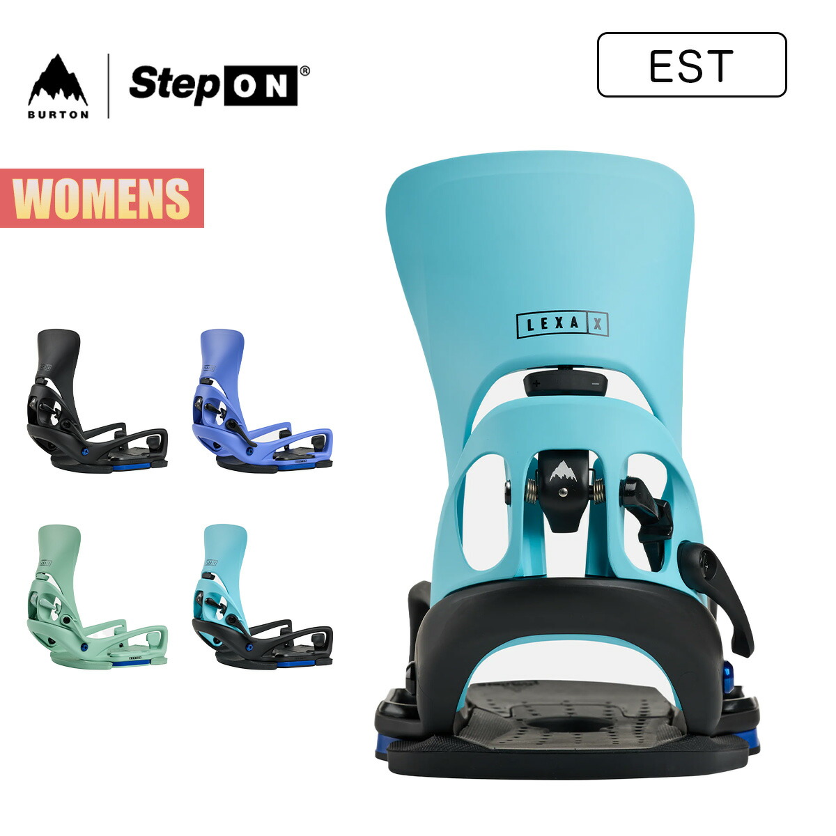 楽天市場】burton step on women（サイズ（スノーボードビンディング
