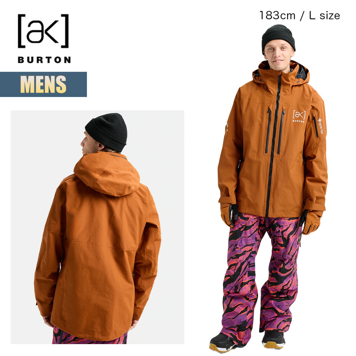 楽天市場】バートン スノーボードウェア メンズ ジャケット 25-26