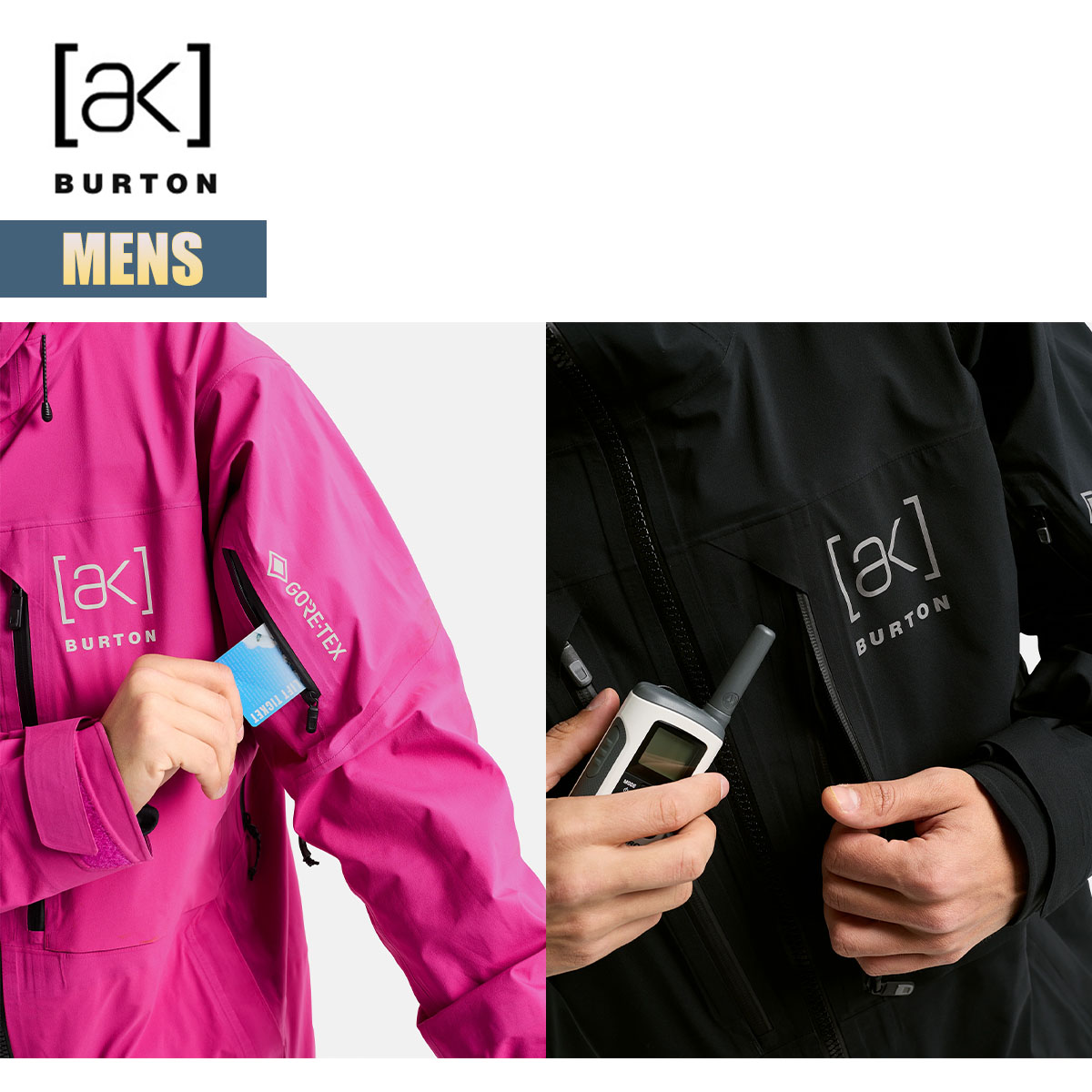 楽天市場】バートン スノーボードウェア メンズ ジャケット 25-26