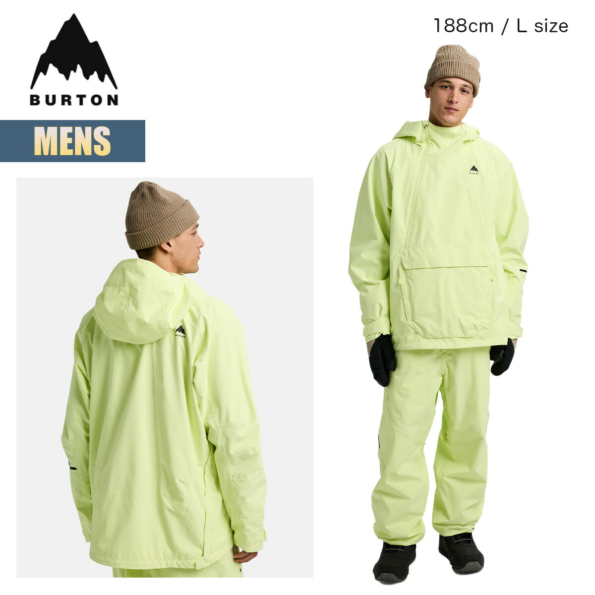 楽天市場】バートン スノーボードウェア メンズ 25-26 Burton リザーブ