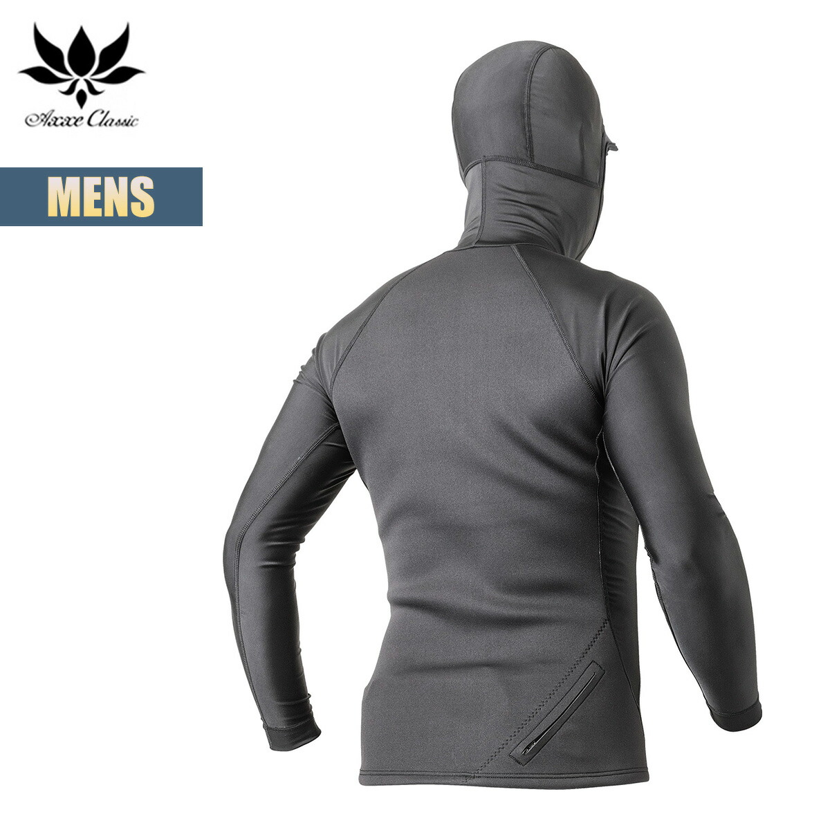 楽天市場】アックス クラシック 1.5mm フード付きタッパー メンズ AXXE