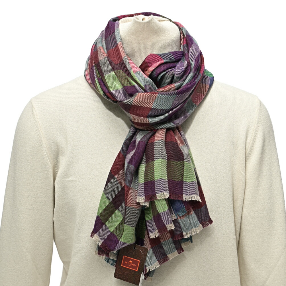 楽天市場】エトロ ストール（メンズマフラー・ストール｜マフラー