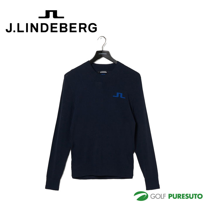 楽天市場】J.リンドバーグ ゴルフ JLロゴ クルーネック セーター 071