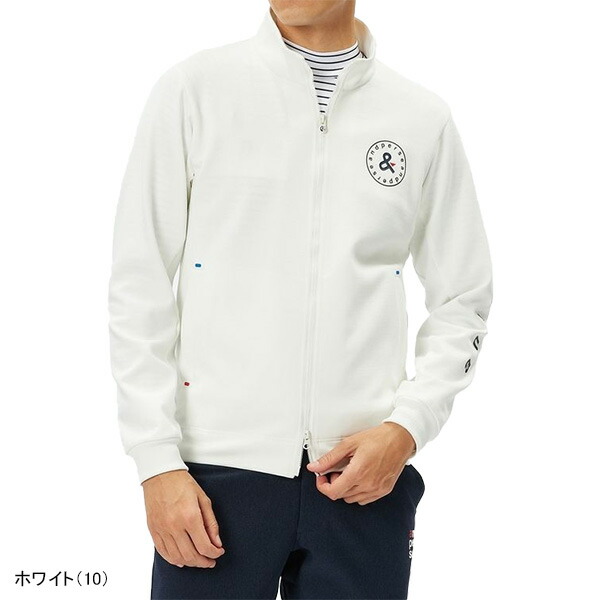 楽天市場】アンパスィ 長袖 フルジップブルゾン SWING DRYジャカード