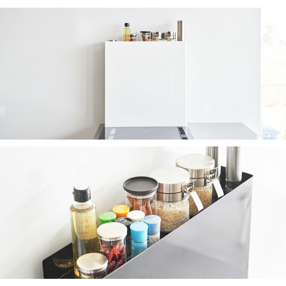 楽天市場】山崎実業 tower 隠せる調味料ラック タワー 2段 調味料