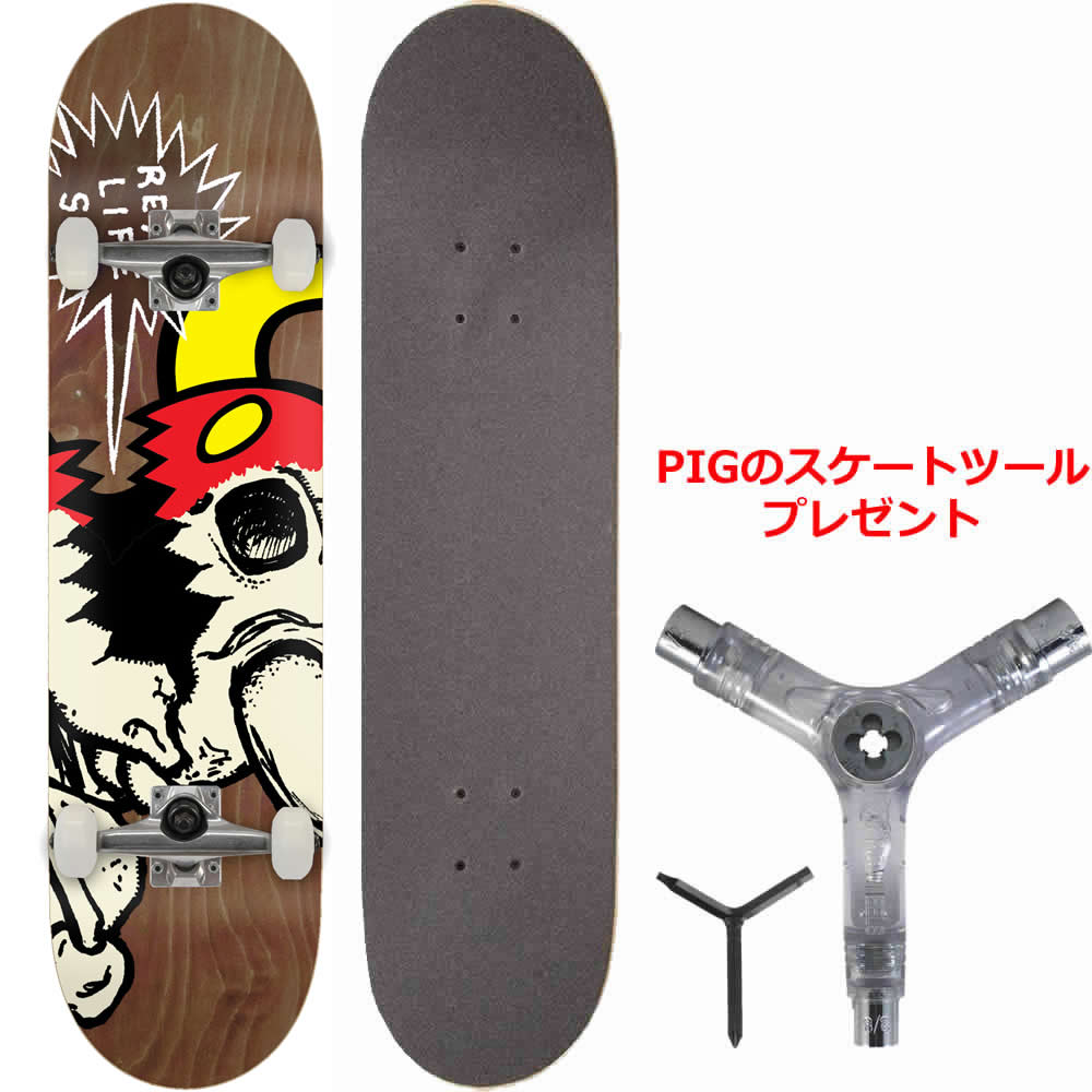 楽天市場】【正規ブランド コンプリート】REAL LIFE SUX 7.75 x 31.4