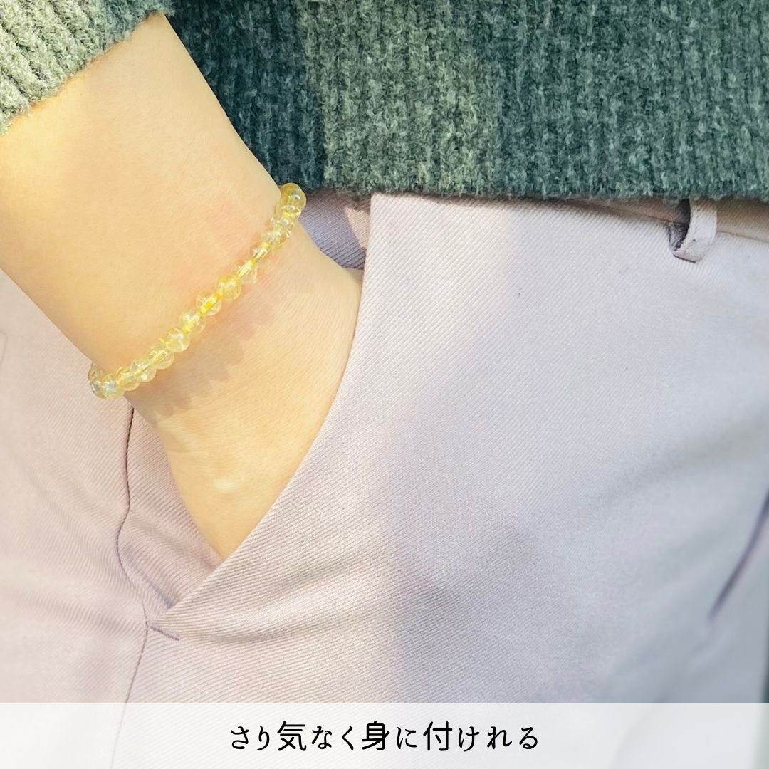 楽天市場】ヒカルさん紹介 【高品質】 【開運】 ルチルクォーツ6mm