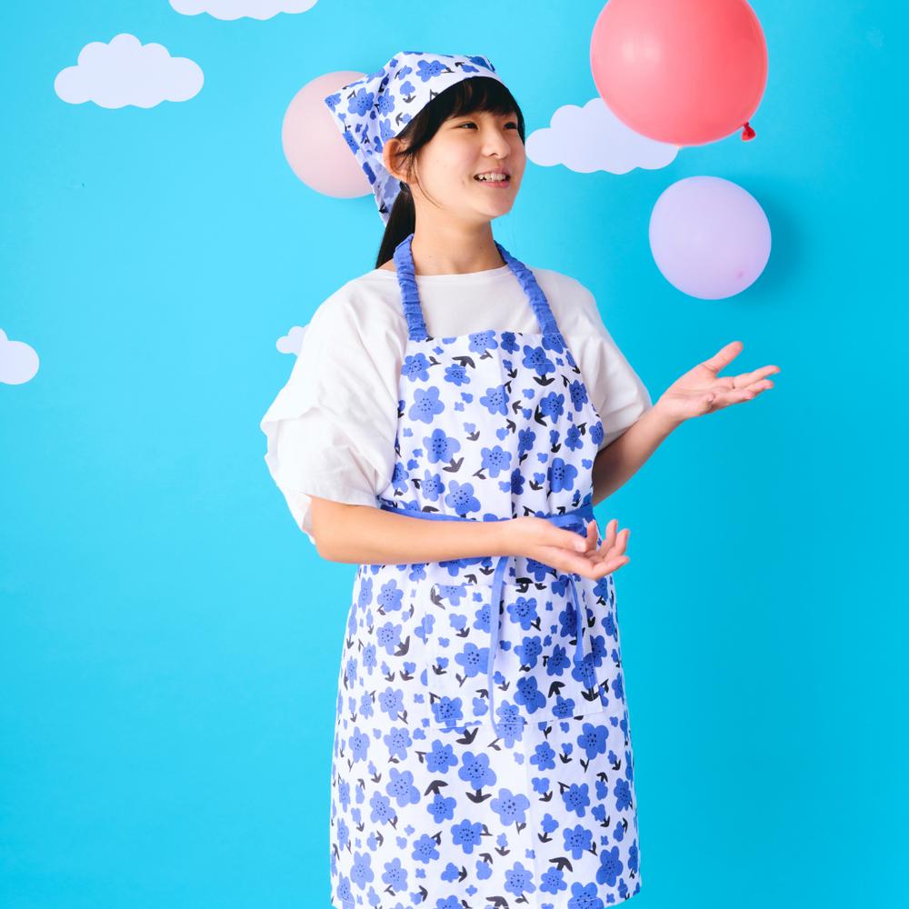 楽天市場】Blomma エプロン [キッズ用3点セット/大人用単品] 親子で