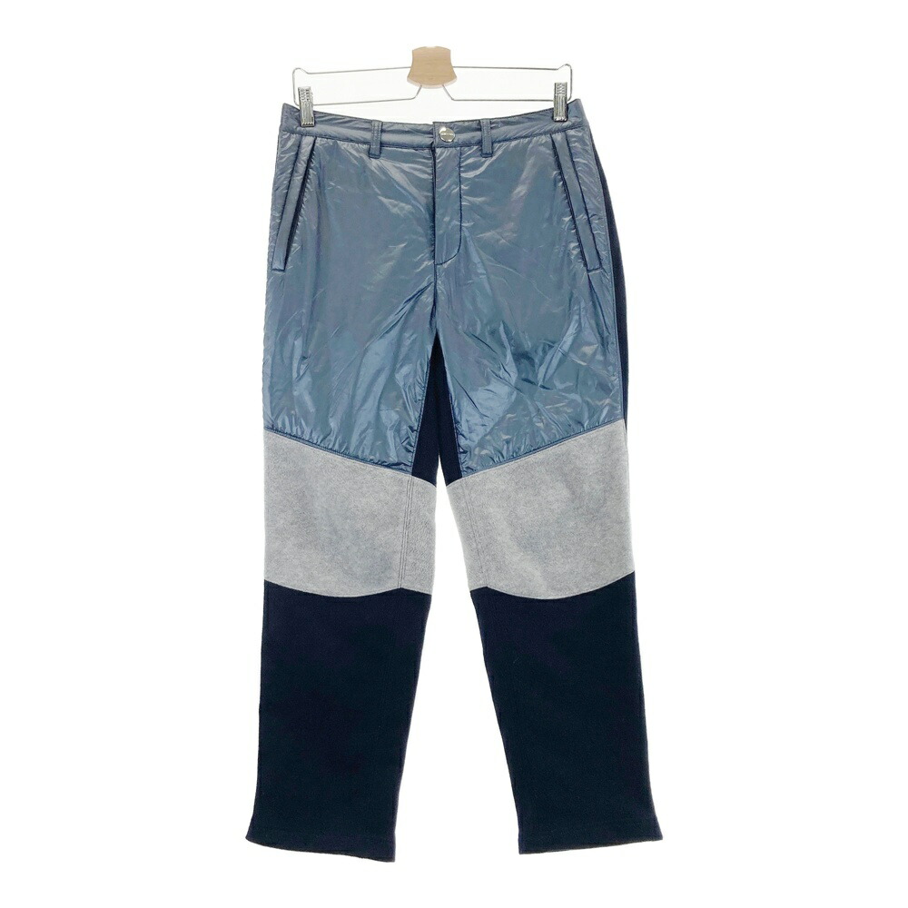 MARK&LONA マークアンドロナ ダウン切替 フリースパンツ ネイビー系 48