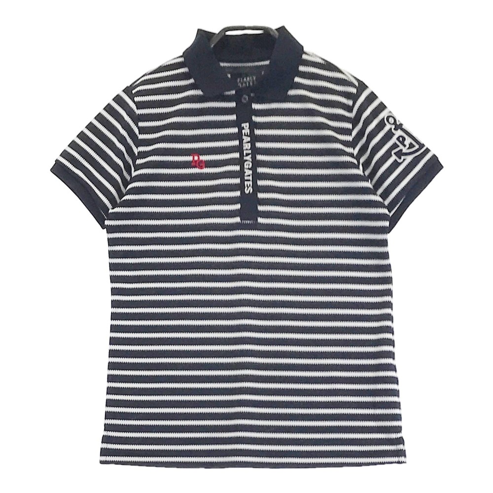 楽天市場】パーリーゲイツ ボーダー ポロシャツの通販