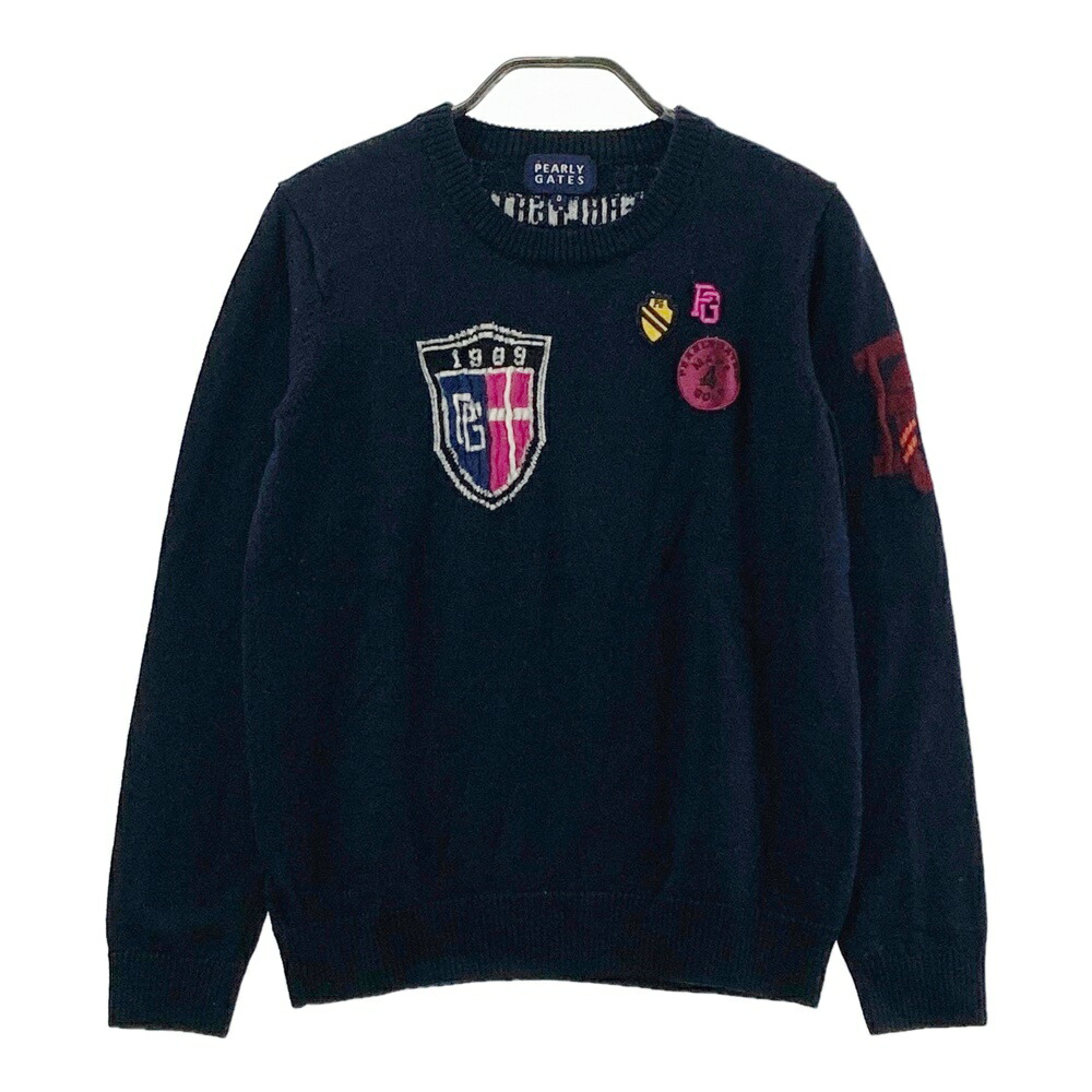 楽天市場】パーリーゲイツ（カラーネイビー）（セーター｜レディース