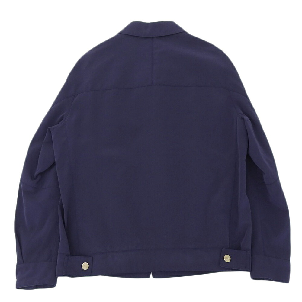 Brioni ブリオーニ コットン ナイロンブルゾン メンズ ネイビー M