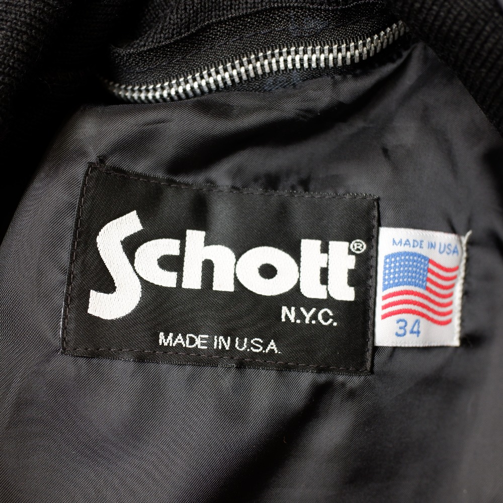 楽天市場】SCHOTT ショット 641 ボアライナー付 レザー シングル