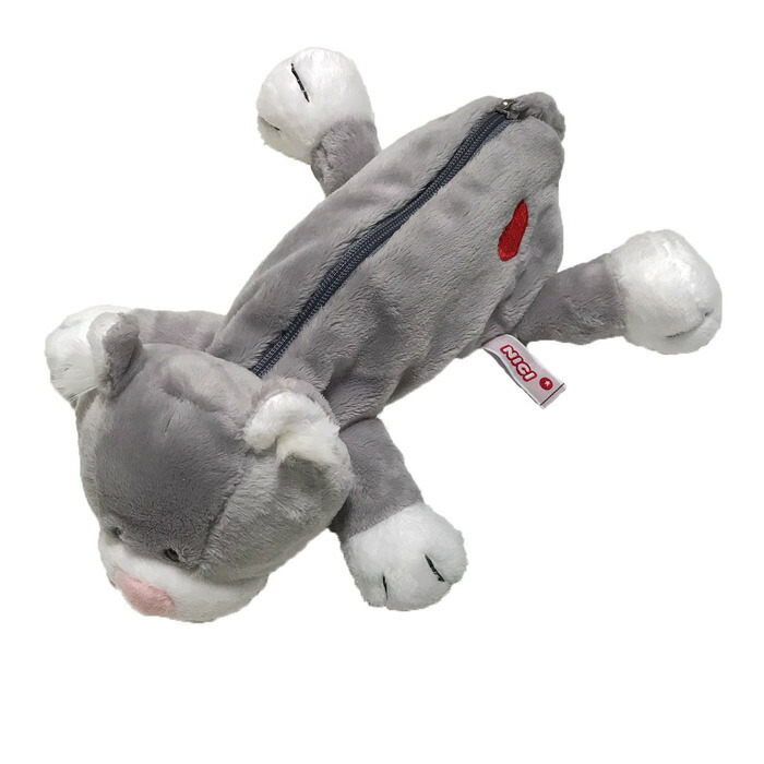 楽天市場】NICI(ニキ)【正規商品】 グレーキャット フィギュアポーチ