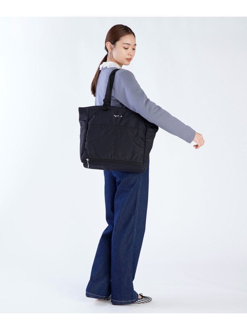 楽天市場】agnes b. ENFANT ロゴ ペアレンツバッグ マザーズバッグ