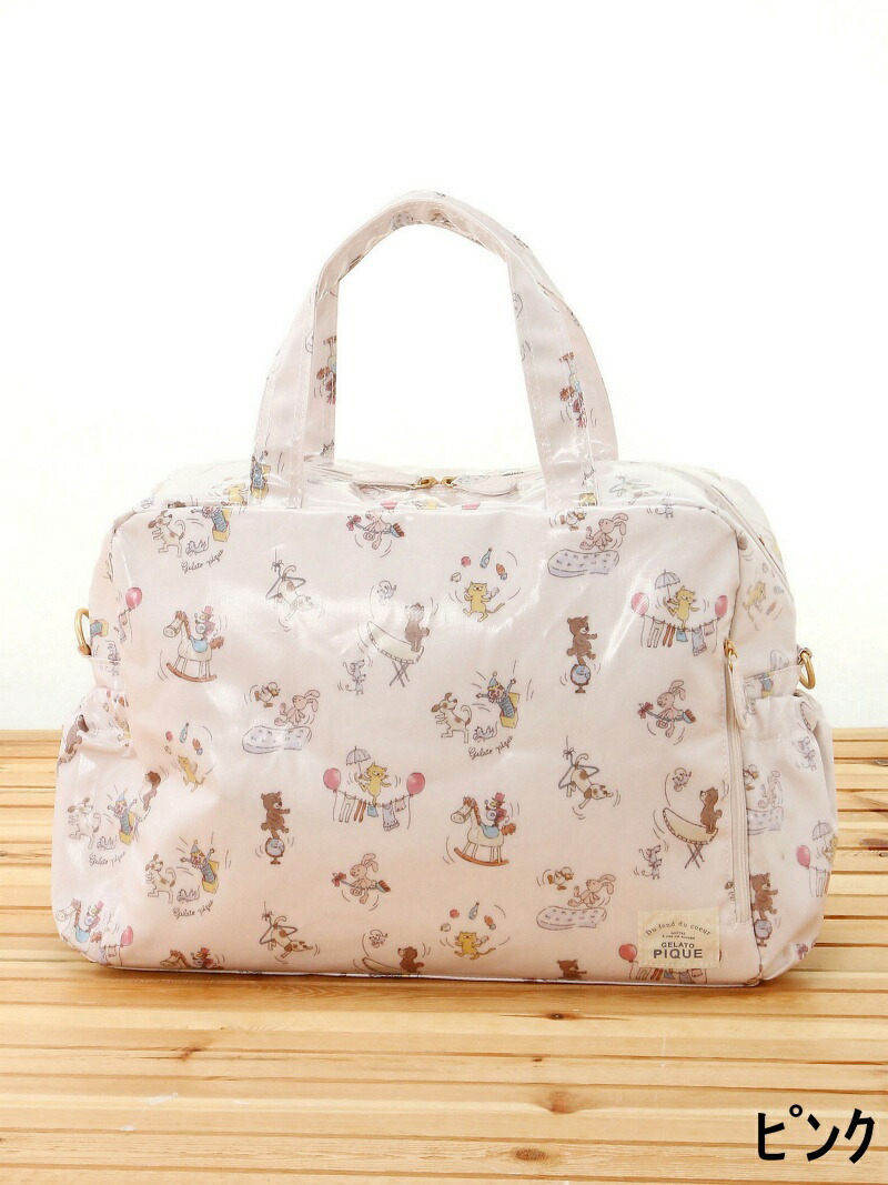 楽天市場】gelato pique サーカス柄コーティングママバッグ ジェラート