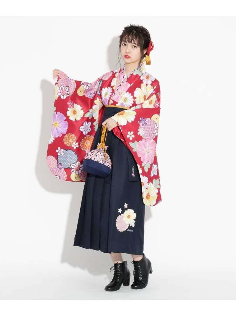 楽天市場】PINK-latte 【卒服/WEB限定】袴セット ピンク ラテ 着物