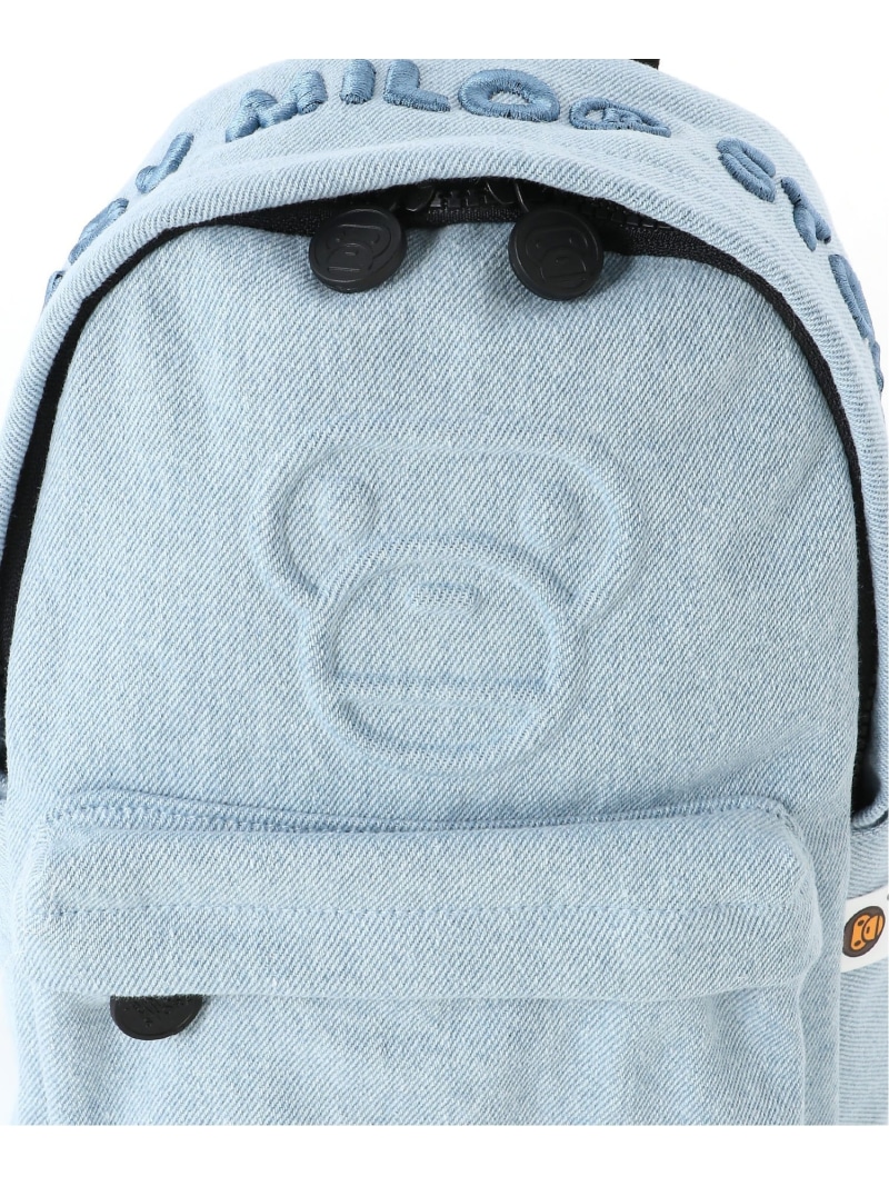 BABYMILO キャラクター柄リュック 青 BABYMILO キャラクター柄リュック