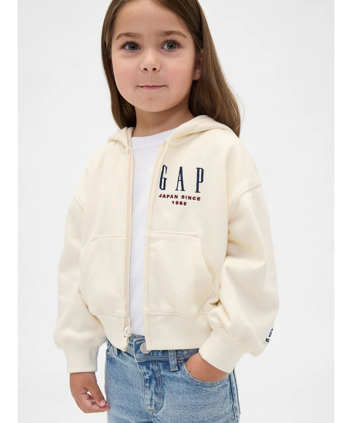 GAP｜(K)30th アニバーサリー ヴィンテージソフト GAPロゴ ジップ