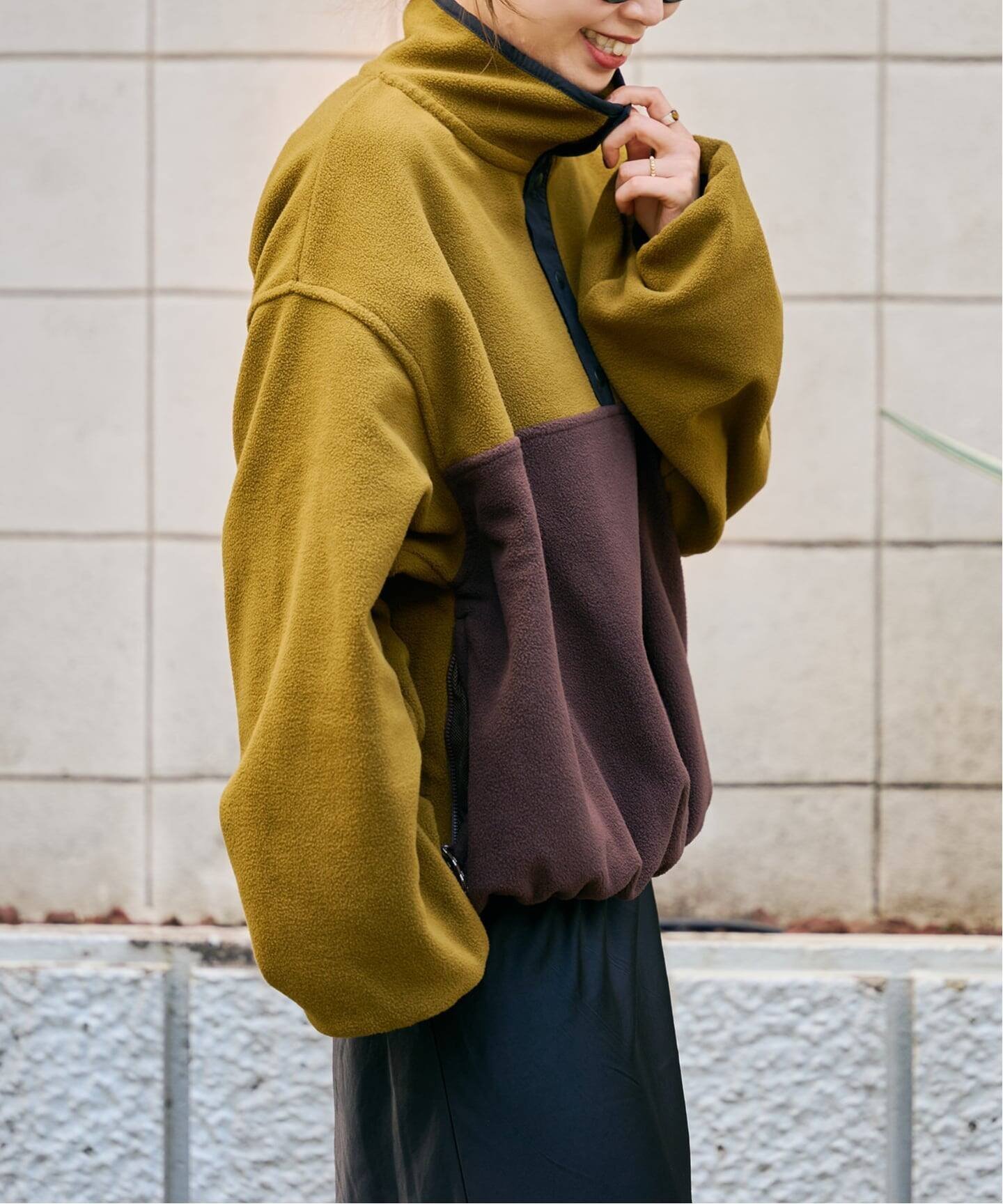 OUTDOOR PRODUCTS Usual Things｜追加 フリーススナップブルゾン ユニ