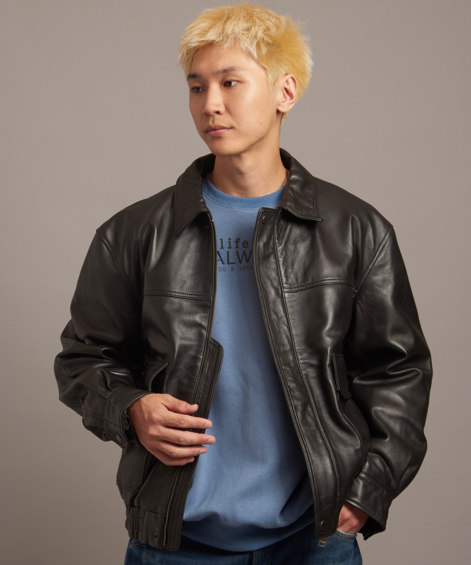 JACKROSE｜JE LAMB LEATHER A-2 JACKET(MENS) | Rakuten Fashion(楽天
