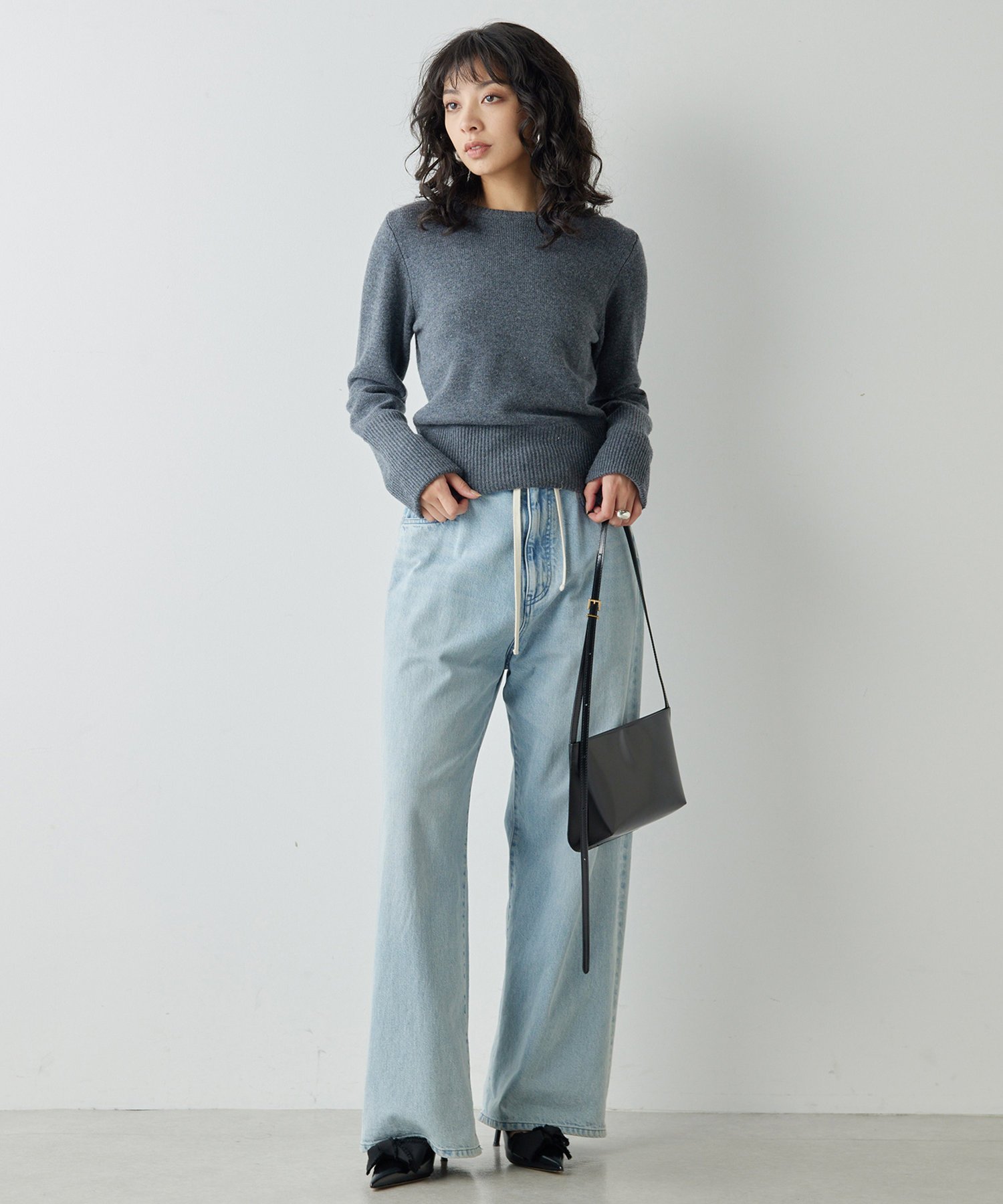 Whim Gazette｜ドロストデニムパンツ | Rakuten Fashion(楽天